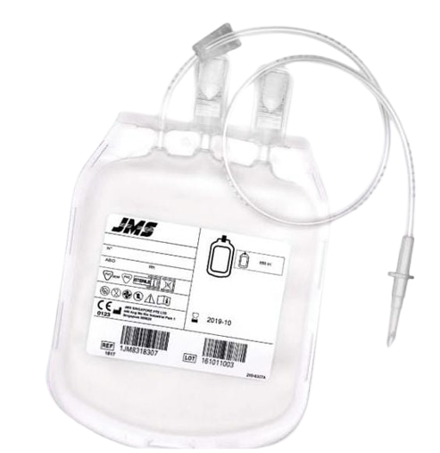 Bolsa de Transferencia Simple 150ml Und JMS 