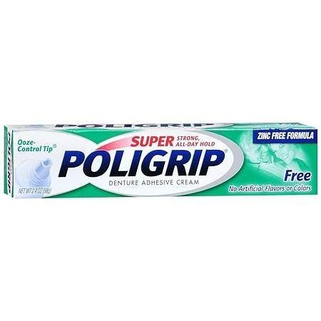 Adhesivo para Protesis 2.4 oz Und SUPER POLIGRIP
