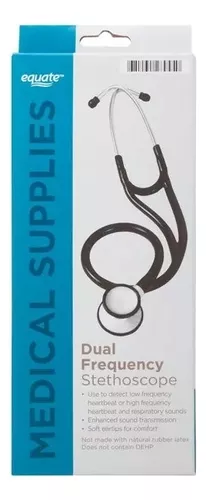 Estetoscopio de Doble Frecuencia Und EQUATE sin DEHP