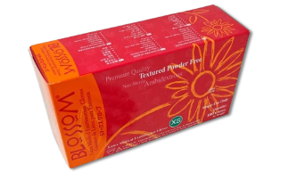 Guantes de Látex Talla Caja x 100 Unds BLOSSOM