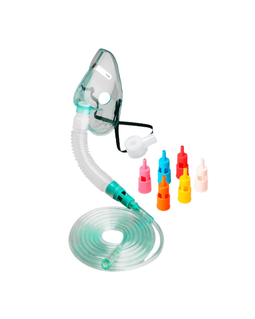 Mascarilla de Oxigeno Tipo Venturi Und VALEMEDIC