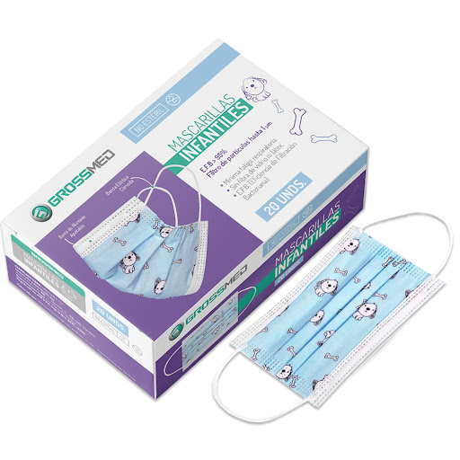 Tapa Bocas Infantil Caja x 20 Unds GROSSMED