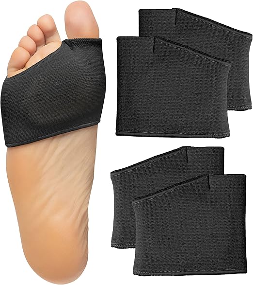 Funda metatarsiana de tela con cojín de gel para aliviar el dolor en la bola del pie Und ZENTOES