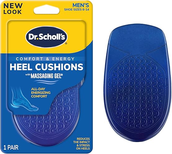 Almohadillas de Talón Avanzadas en Gel de Masaje Hombres 8-13 Und DR SCHOLL'S 