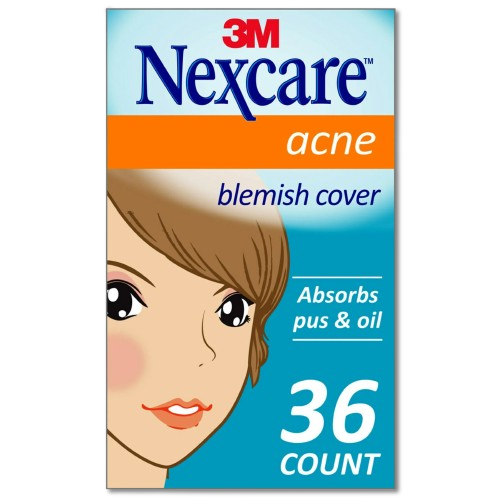 Parche de Imperfecciones Anti Acné Nexcare 36 Unds 3M