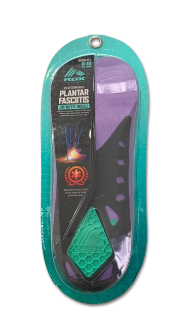 Plantilla Ortopédica para Fascitis Plantar Mujer 6-10 Espuma Viscoelástica Und RBX