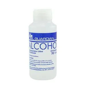 Alcohol Antiseptico al 70% Und EL GUARDIAN