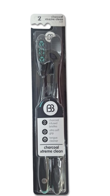 Cepillos de Dientes de Carbón Set De 2 Unds BRUSH BUDDIES