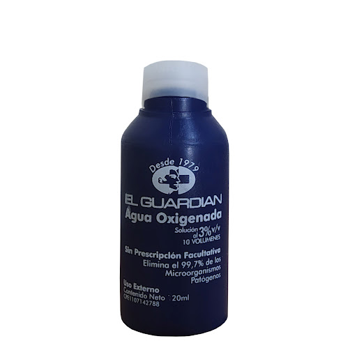 Agua Oxigenada al 3% UND EL GUARDIAN