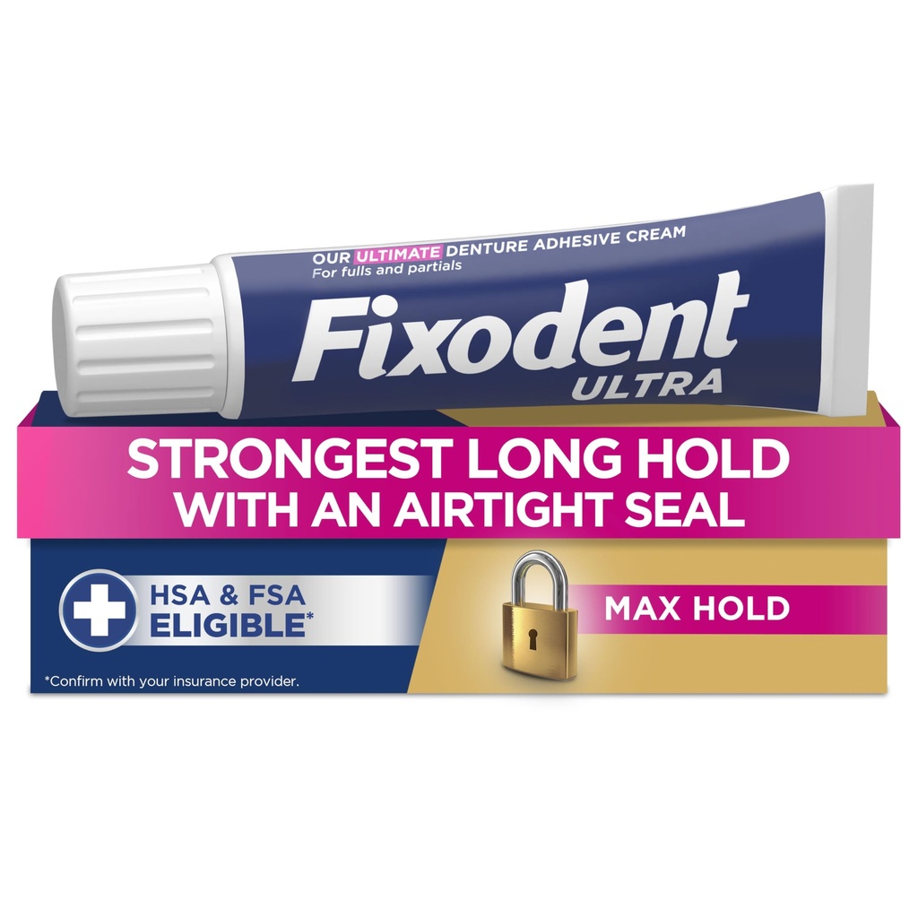 Adhesivo para Protesis 2 oz Und FIXODENT ULTRA