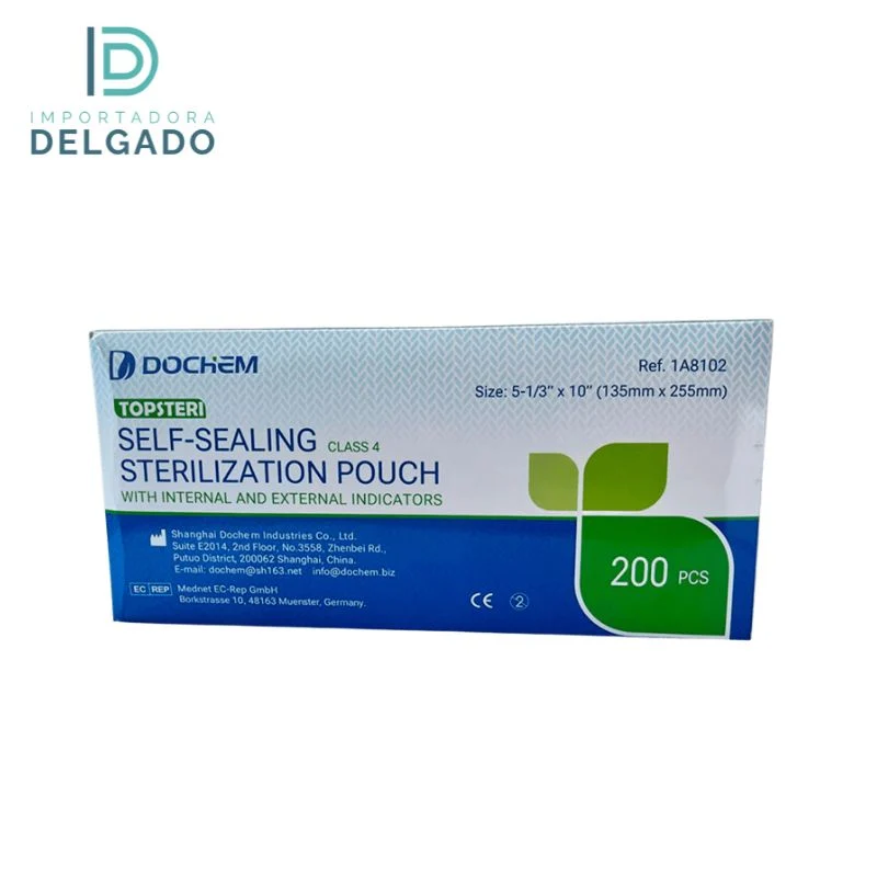 Bolsas para Esterilizar 135x255mm CAJA DOCHEM