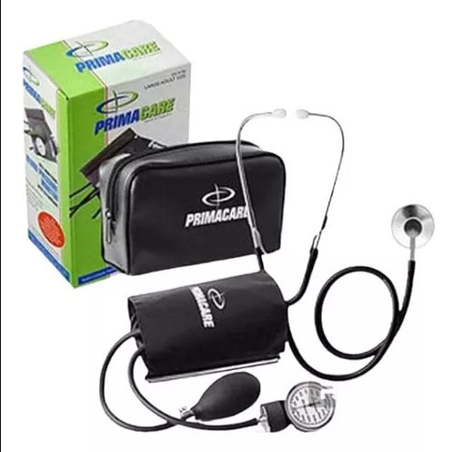 Tensiómetro Analógico con Estetoscopio Und PRIMACARE