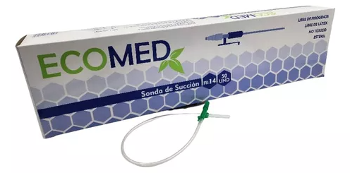 Sonda de Succión Estéril Caja x 50 Unds ECOMED