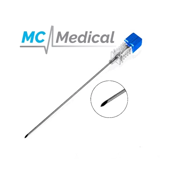 Aguja Espinal Esteril Und MC MEDICAL Biselada