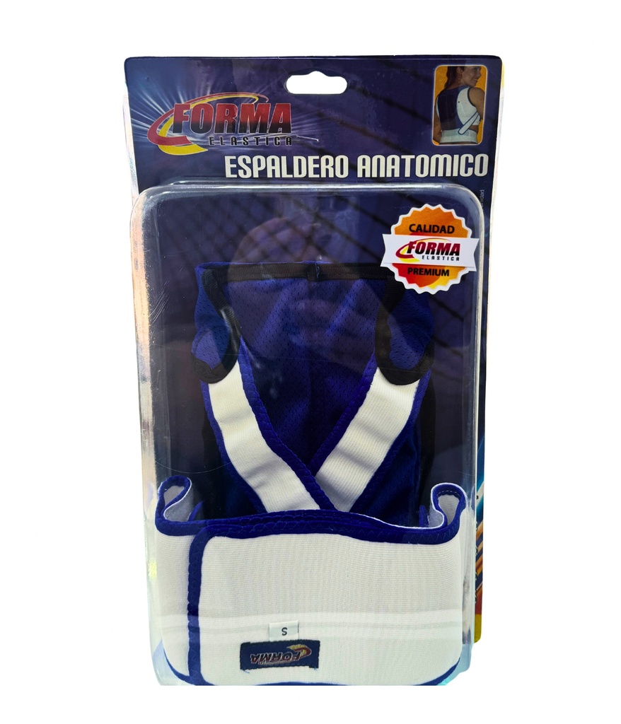 Espaldero Anatómico Und FORMA ELASTICA para Corregir Postura y Limitar Movimiento de Clavícula en Recuperación