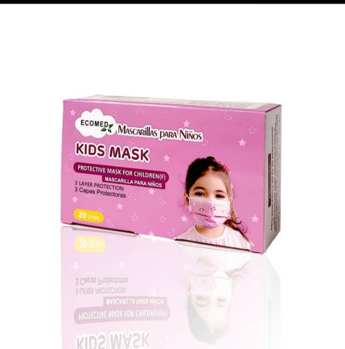 Tapa bocas Infantil Caja x 20 Unds ECOMED