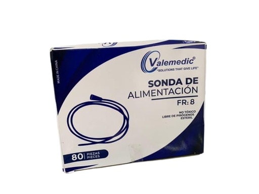 [SON-ALI-VAL-KIT3] Sonda de Alimentacion FR.12 Caja x 40 Unds VALEMEDIC
