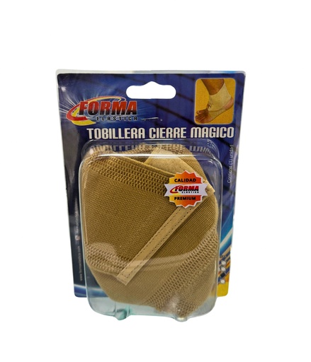 Tobillera con Cierre Mágico Und FORMA ELASTICA Para Soporte, Apoyo y Prevención