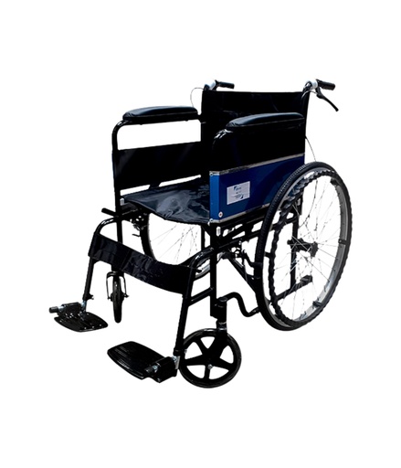 [SIL-RUE-VAL-BASE1] Silla de Ruedas 18" Und VALEMEDIC