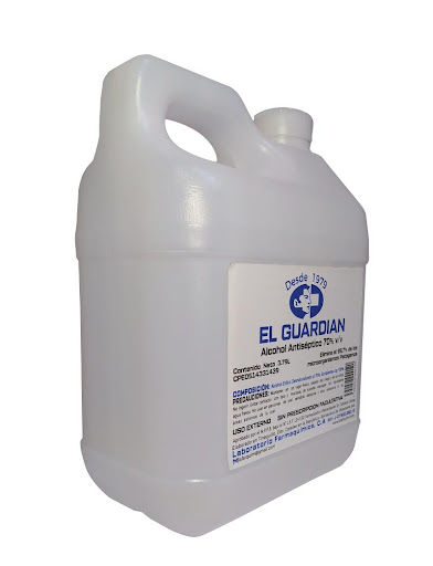 Alcohol Antiseptico al 70% Und EL GUARDIAN