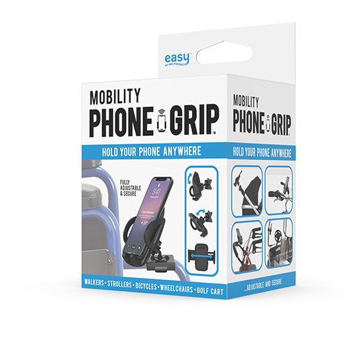 [SOP-TEL-EAS-BASE] Soporte para teléfono móvil para caminantes, sillas de ruedas y scooters Und EASY TO USE PRODUCTS