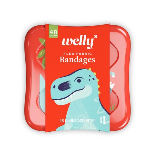 Curitas de tela Caja x 48 Unds WELLY