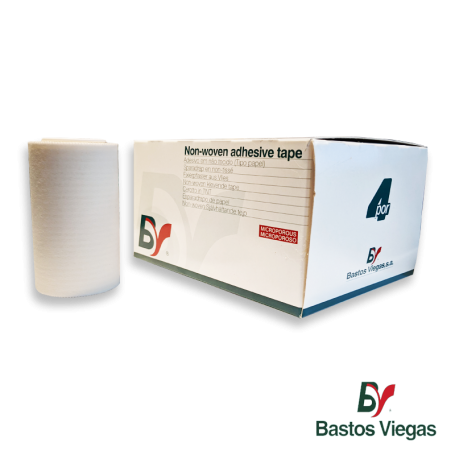 Cinta Adhesiva Microporosa Caja x 6 Unds BASTOS VIEGAS
