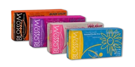 Guantes de Nitrilo Caja x 100 unds BLOSSOM