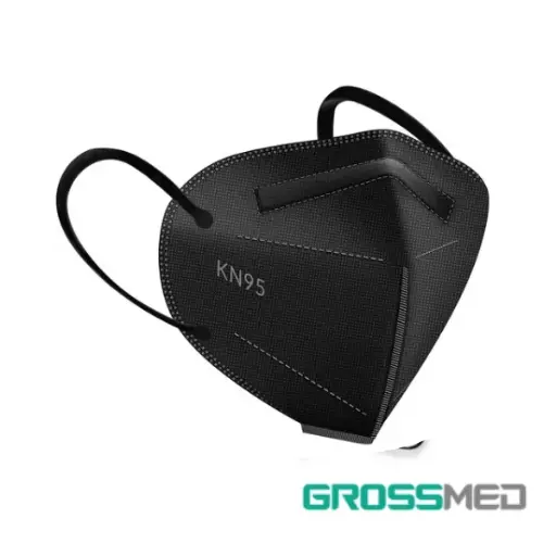 [RES-CON-GRO-BASE1] Respirador Contra Particulas KN95 Und GROSSMED 