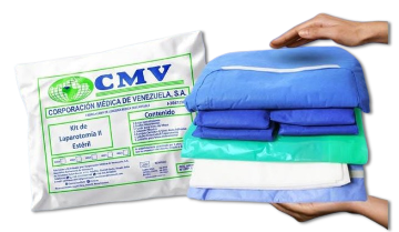 [KIT-LAP-CMV-BASE] Kit de Laparotomia II Esteril Reforzado Und CMV