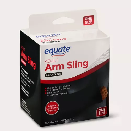 [CAB-AJU-EQU-BASE1] Cabestrillo Ajustable Negro Und EQUATE Para Adultos