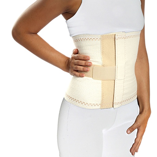 [FAJ-ABD-FOR-BASE1] Faja Abdominal Premium Regular 70-114cm Und FORMA ELASTICA para Recuperación Post-Parto o Cirugías 