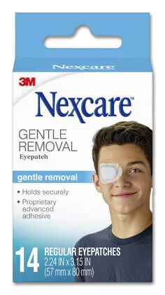 [PAR-OCU-3M-BASE] Parche Ocular Nexcare Regular 57 mm x 80mm 14 UNDS 3M