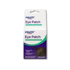 [PAR-OJO-EQU-BASE] Parche para Ojos Acolchado de Espuma Talla Unica Negro Und EQUATE