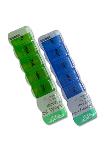 [PLA-ORG-EQU-BASE] Planificador y Organizador Semanal de Pastillas Und EQUATE