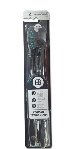 [CEP-DIE-BRU-BASE1] Cepillos de Dientes de Carbón Set De 2 Unds BRUSH BUDDIES